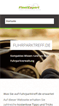 Mobile Screenshot of fuhrparktreff.de